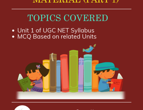 CBSE NET Library & Information Science Study Material Part 1